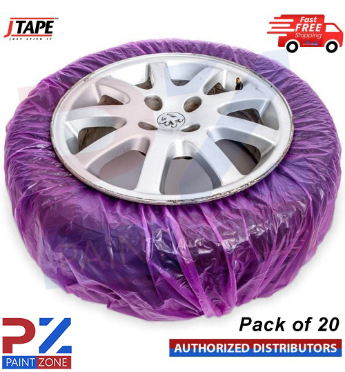 JTape WHEEL REPAIR MASK ,Fits upto 26'', 20 sheets per Box